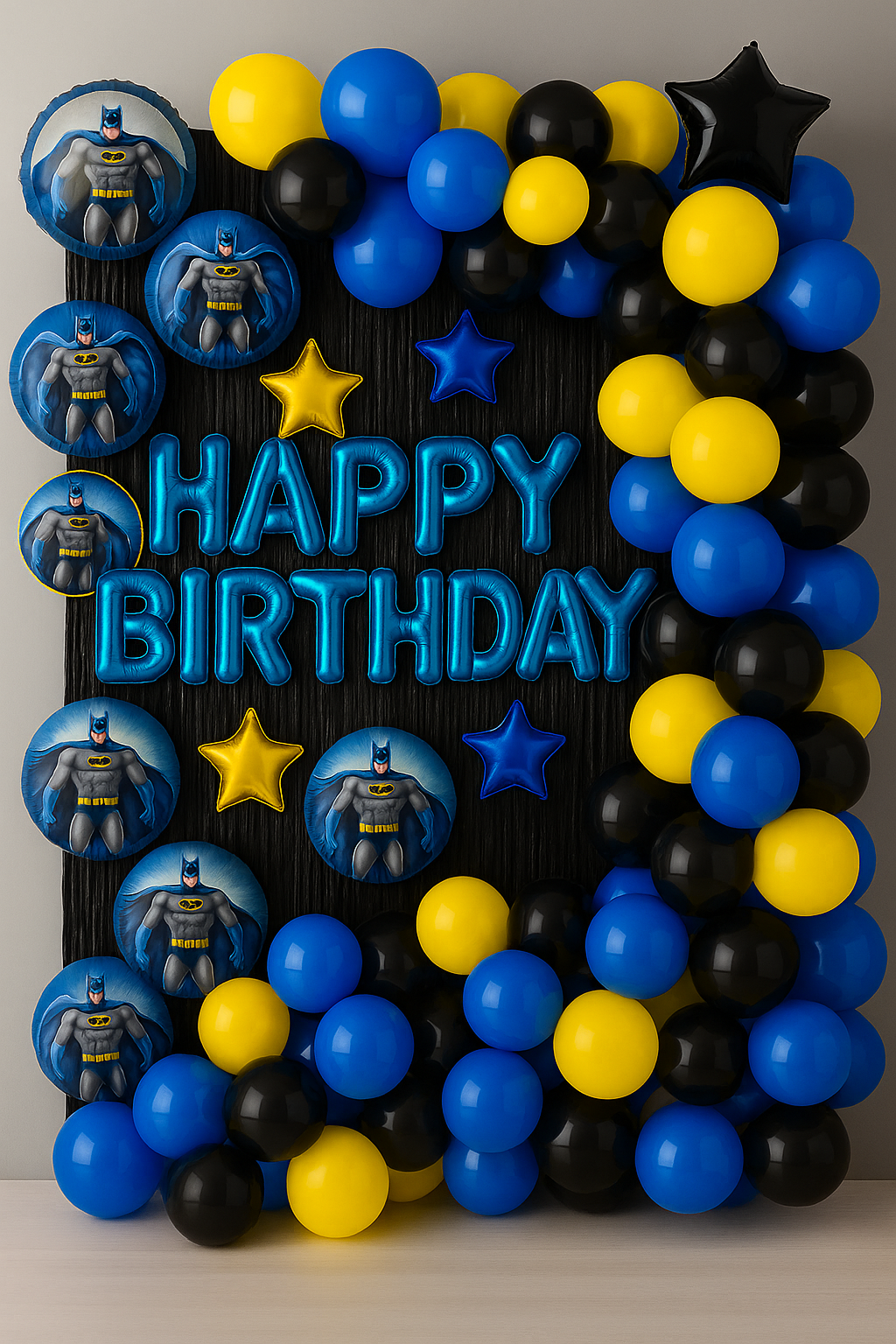 Batman Happy Birthday Theme Set All item and accesories Includes