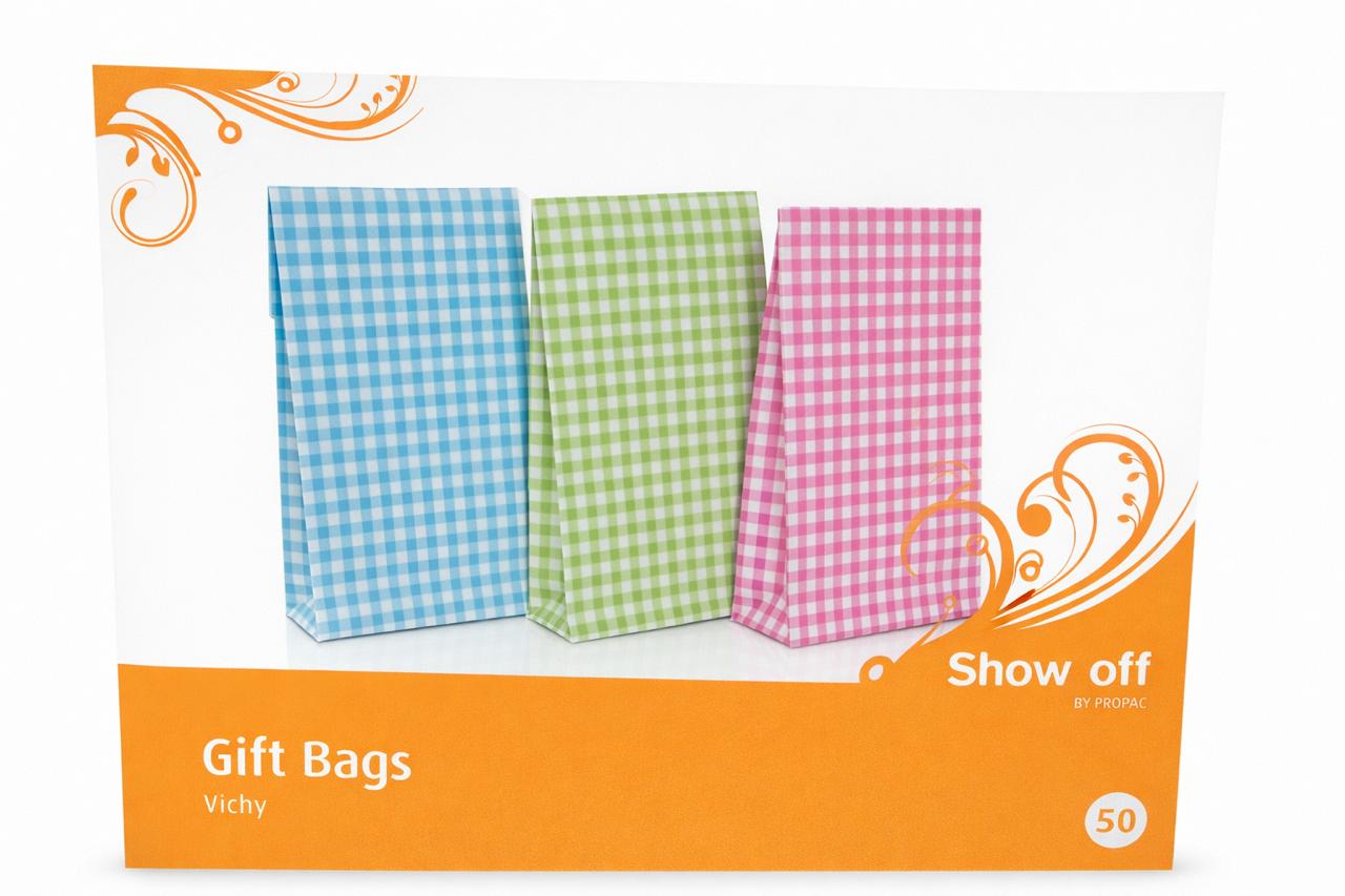 Elegent Design Gift Bags With Lock Seal For Parties and Birthday Gift Packaging