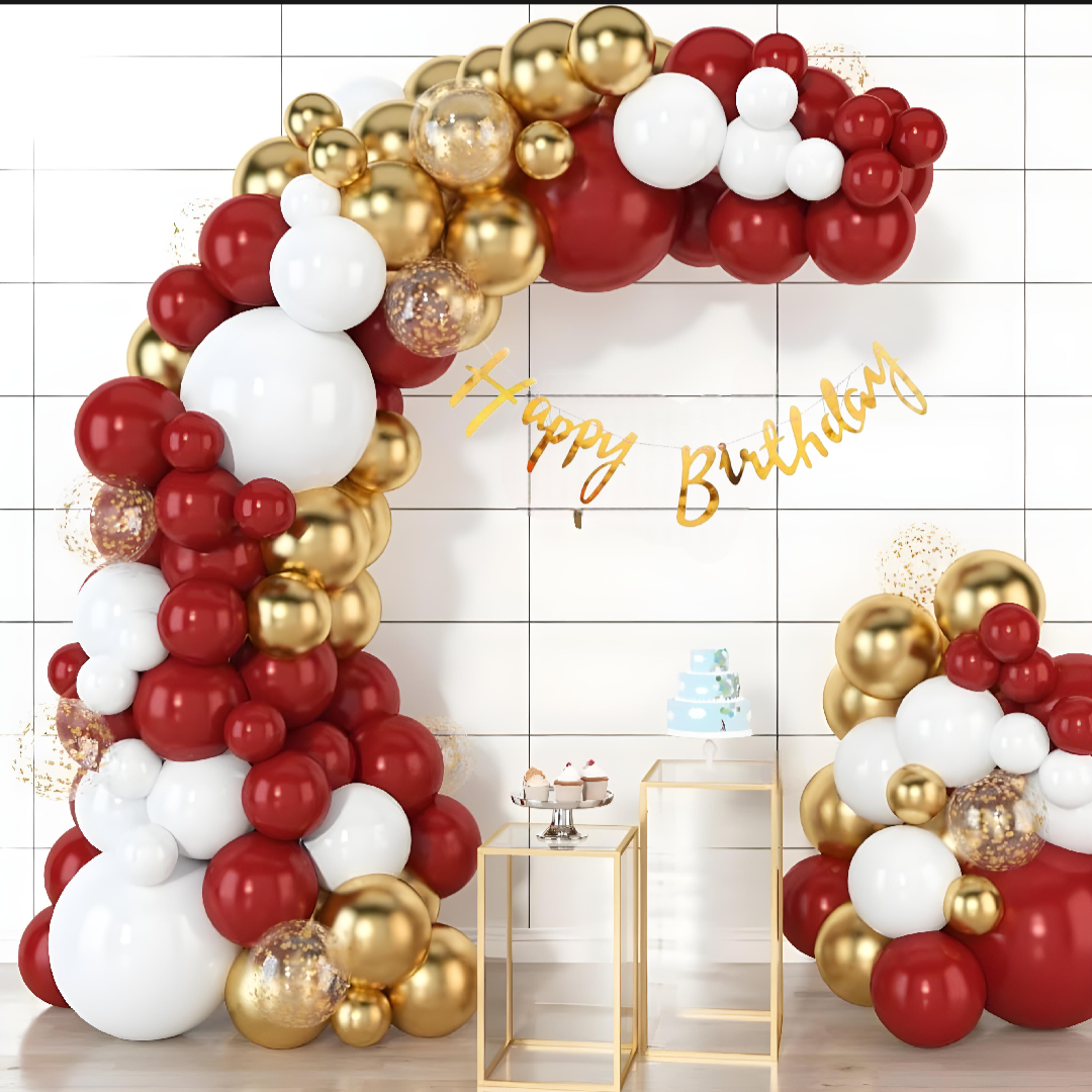 Trending Blue and Silver Happy Birthday Decoration Theme Set