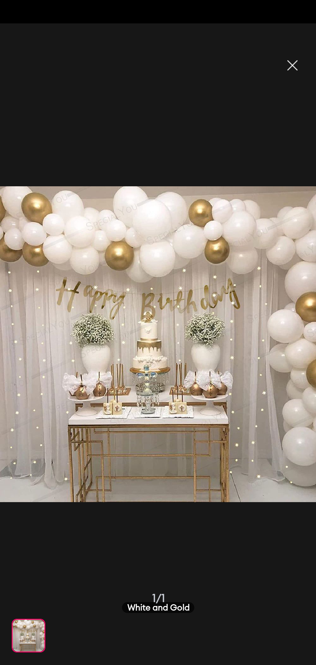 Trending Blue and White Happy Birthday Decoration theme Set