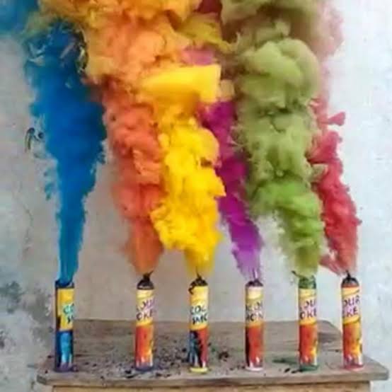 5 Pcs Color Smoke For Parties and Celebrations