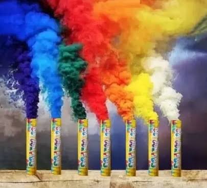 5 Pcs Color Smoke For Parties and Celebrations