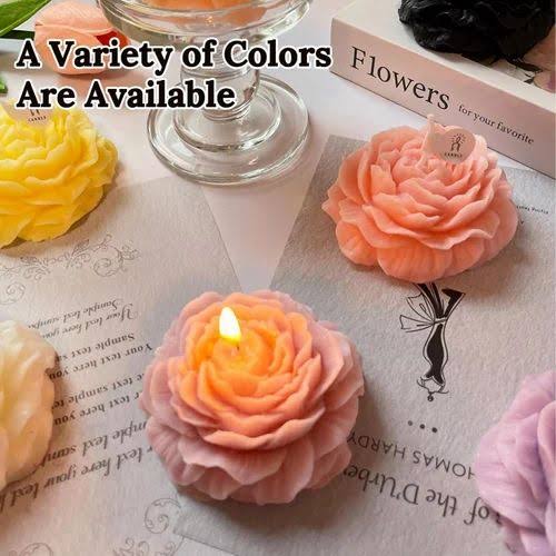 Flower Shaped Cake Candles for Birthday & Party Decoration