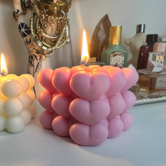 Bubbles Shaped 3D Candle For Party Celebration and Birthdays