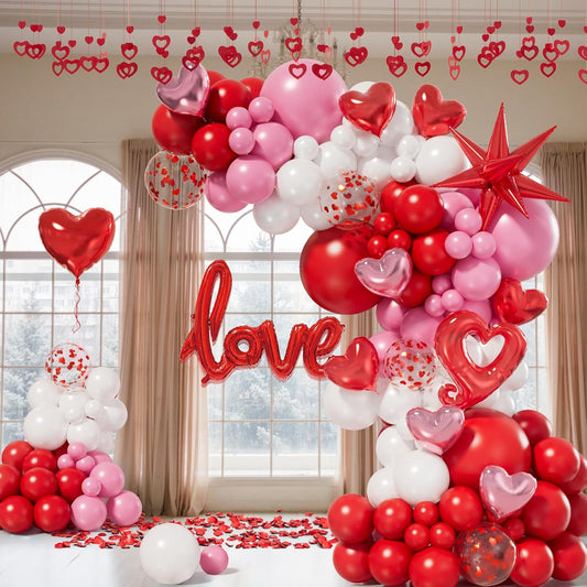 Valentines Day Special Decoration Theme Set | Anniversary and Romantic Decoration