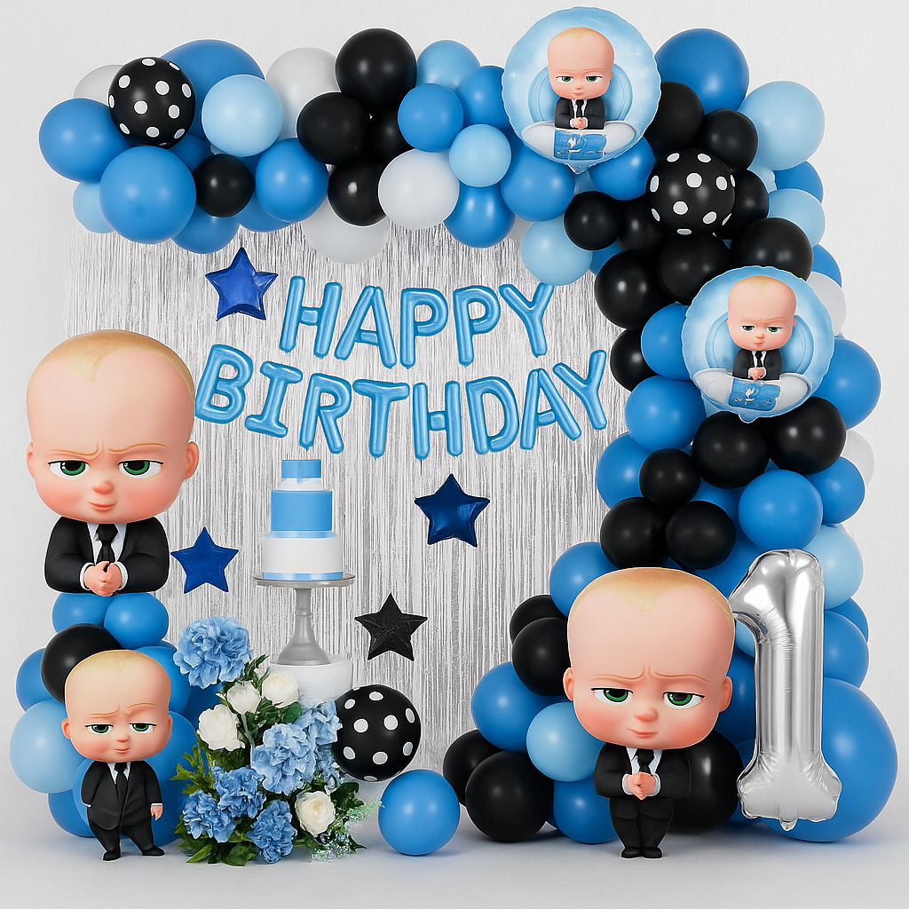 Happy Birthday Baby Boss Theme Set