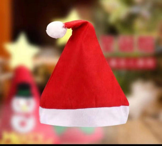 Christmas Cap Red Color