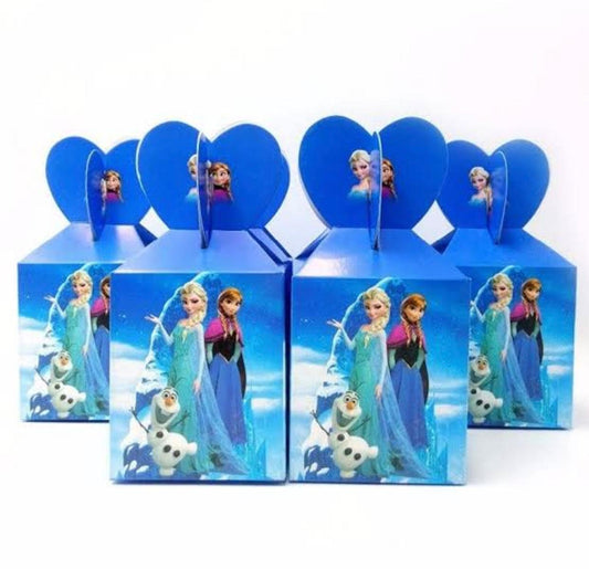 Pack of 10 Frozen Goodies Boxes For Birthday Parties