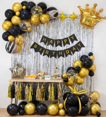 Happy Birthday Crown Theme Set
