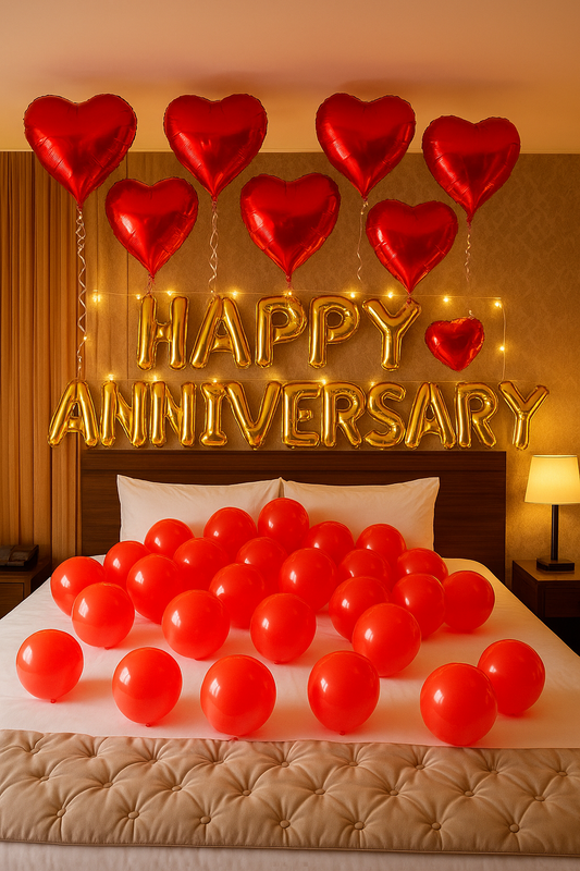 Happy Anniversary Decoration Theme Setup
